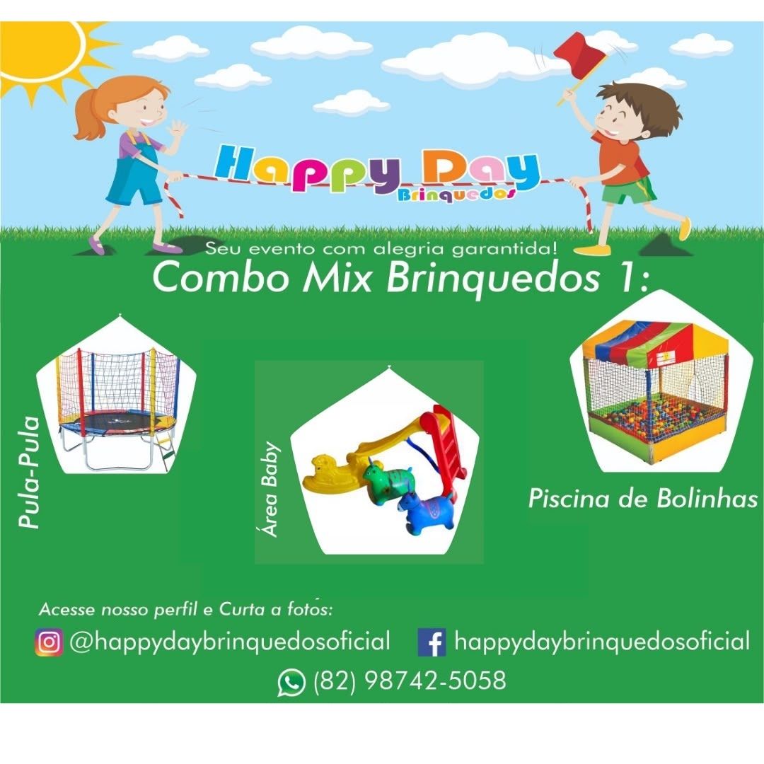 Combo Mix brinquedo 1 em Maceió