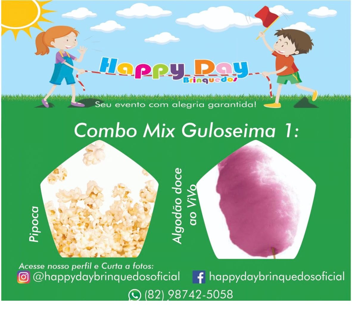 Combo Guloseimas em Maceió